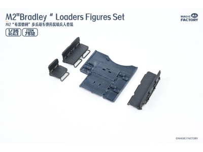 M2 Bradley Loaders Figures Set (incl. 3 figures, 1 set radio and part of interiors) 
