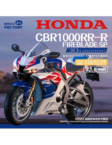 Honda CBR1000RR-R Fireblade SP 30th Anniversary Edition - Pre-Painted 