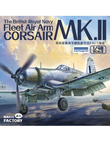 The British Royal Navy Fleet Air Arm Corsair MK. II 