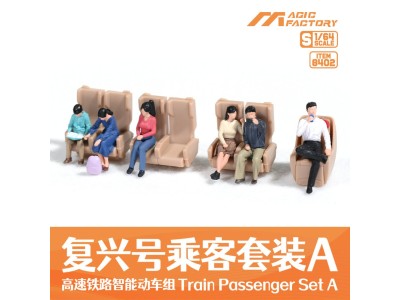 Train Passenger Set A (for item no. 1601, precolored and assembled) 