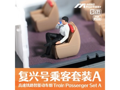 Train Passenger Set A (for item no. 1601, precolored and assembled) 
