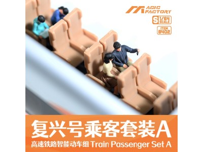 Train Passenger Set A (for item no. 1601, precolored and assembled) 