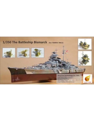 The Battle Ship Bismarck(f.Tamiya 78013 