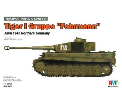 Tiger I Gruppe "Fehrmann" April 1945 