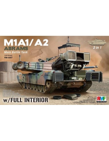 M1A1/ A2 Abrams w/Full Interior 2 in 1 
