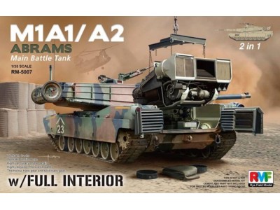 M1A1/ A2 Abrams w/Full Interior 2 in 1 