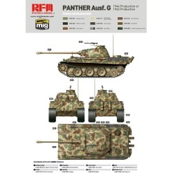 Panther Ausf.G Early/Late productions  2