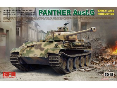 Panther Ausf.G Early/Late productions 
