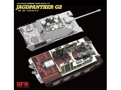 Jagdpanther G2 with full interior&workab track links 