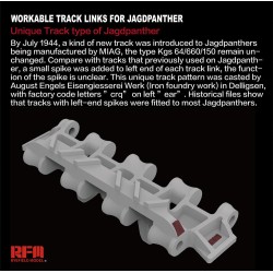 Workable Track Links for Jagdpanther 