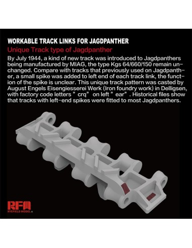 Workable Track Links for Jagdpanther 