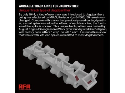 Workable Track Links for Jagdpanther 
