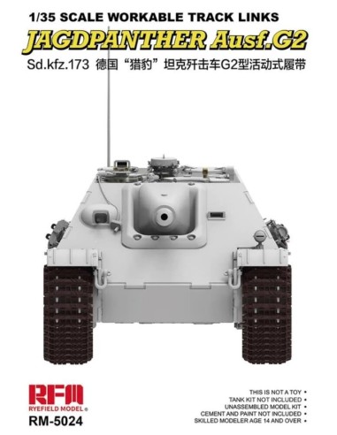 Workable Track Links for Jagdpanther 