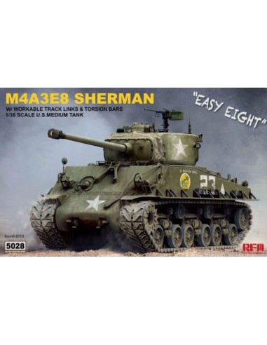 SHERMAN M4A3E8 W/Workable Track links 