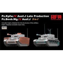 Pz.kpfw.IV Ausf.J late production /Pz.beob.wg.IV Ausf.J w/workable track links 