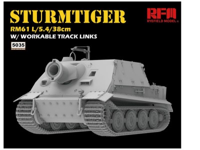 Sturmtiger w/workable track links 