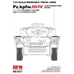 Workable track links for Pz.III/IV.late production (40cm) 