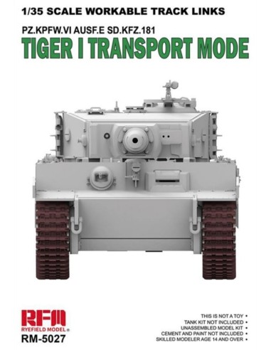 TIGER I Transport Workable Track Links PZ.KPFW.VI AUSF.E.SD.KFZ.181 