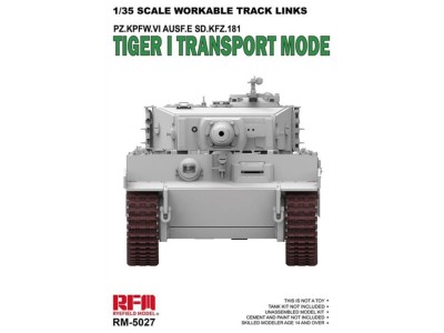 TIGER I Transport Workable Track Links PZ.KPFW.VI AUSF.E.SD.KFZ.181 