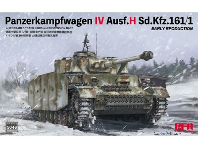 Pz.kpfw.IV Ausf.H early production w/workable track links 