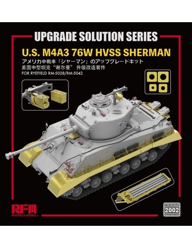 Upgrade set for 5028 & 5042 M4A3 Sherman 
