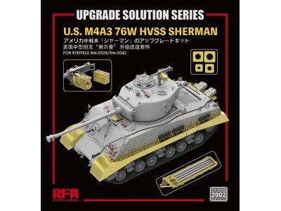 Upgrade set for 5028 & 5042 M4A3 Sherman 