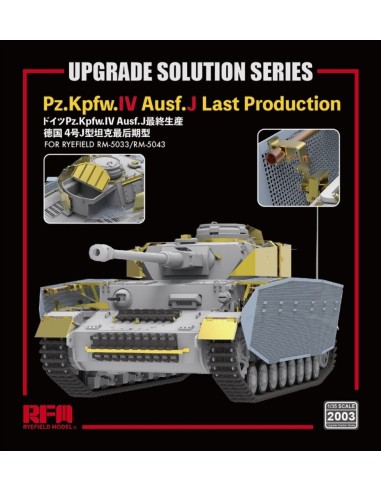 Upgrade set for 5033 & 5043 Pz.kpfw.IV Ausf.J 