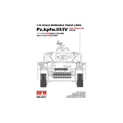 Workable track links for Pz.III/IV.early production (40cm) 