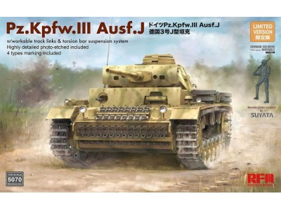 Pz. Kpfw. III Ausf. J w/workable track links 