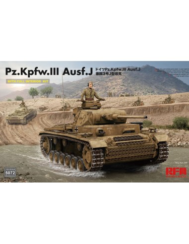 Pz. Kpfw. III Ausf. J w/full interior 