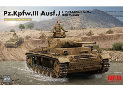 Pz. Kpfw. III Ausf. J w/full interior 
