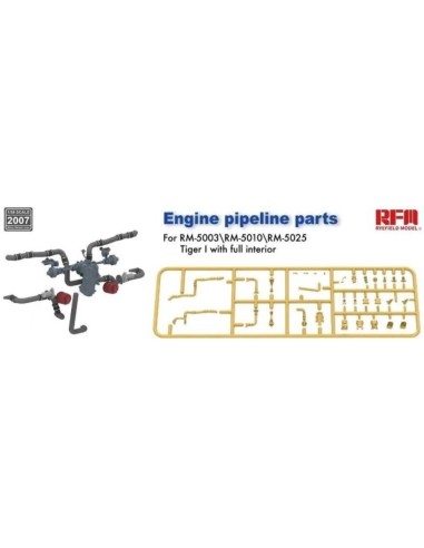 Engine pipeline parts for RM-5003 RM-5025 