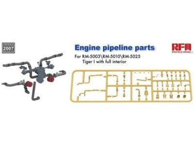 Engine pipeline parts for RM-5003 RM-5025 