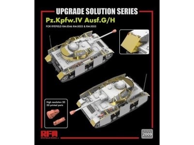 Upgrade set for 5053 & 5055 Pz.IV Ausf.G/H 