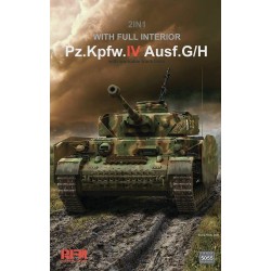 Pz.kpfw.IV Ausf.G/H 2in1  with full interior 