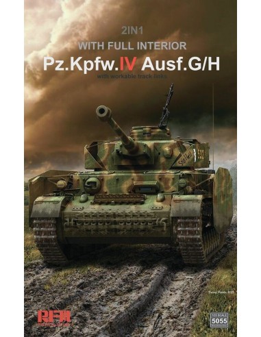 Pz.kpfw.IV Ausf.G/H 2in1  with full interior 