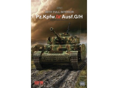 Pz.kpfw.IV Ausf.G/H 2in1  with full interior 