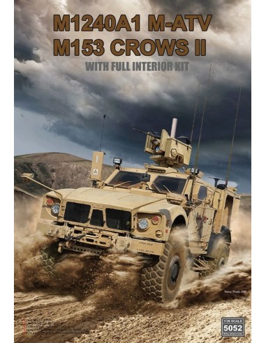 M1240A1 M-ATV (M153 CROWS II ) with full interior 