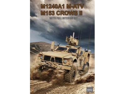 M1240A1 M-ATV (M153 CROWS II ) with full interior 