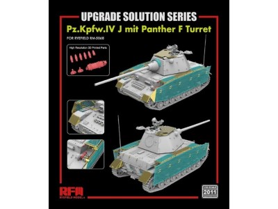 Upgrade set for 5068  Pz.Kpfw.IV J mit Panther F Turret 