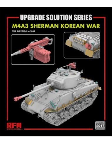 Upgrade set for 5049 M4A3 76w hvss Sherman 