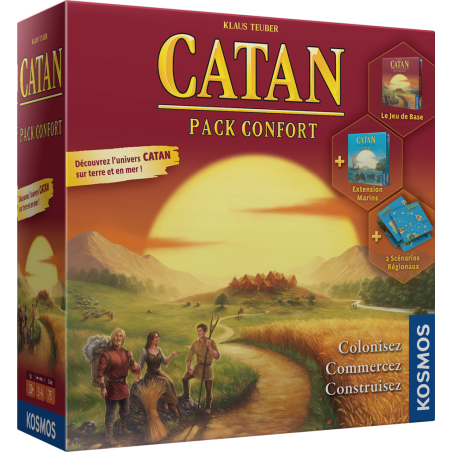 CATAN : PACK CONFORT
