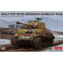 M4A3 76w hvss Sherman Korean war 
