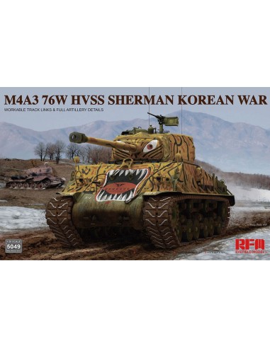 M4A3 76w hvss Sherman Korean war 