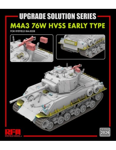 Upgrade set for 5058 M4A3 76W HVSS 