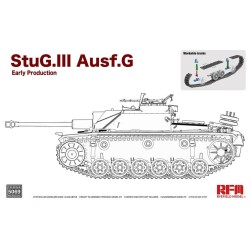 StuG. III Ausf. G Early Production with workable track links 
