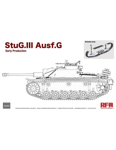 StuG. III Ausf. G Early Production with workable track links 