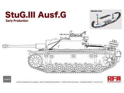 StuG. III Ausf. G Early Production with workable track links 