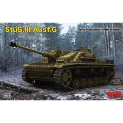 StuG. III Ausf. G Early Production with full interior & workable track links 