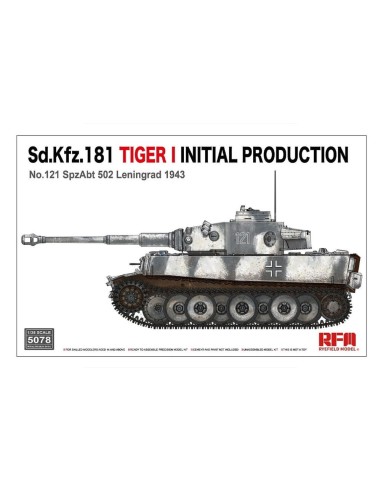 Sd.KfZ.181Tiger I initial production No.121 with workable track links
No 121 
